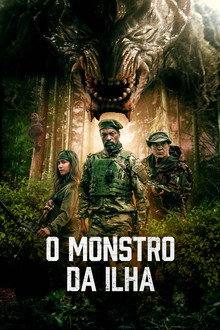 Capa de O Monstro da Ilha