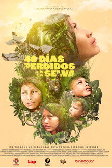 Capa de 40 Dias Perdidos na Selva
