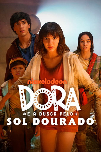Capa de Dora e a Busca pelo Sol Dourado